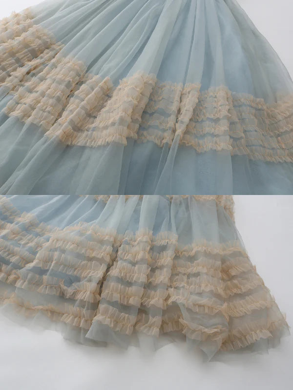 Bluebell Ruffle Garden Dress