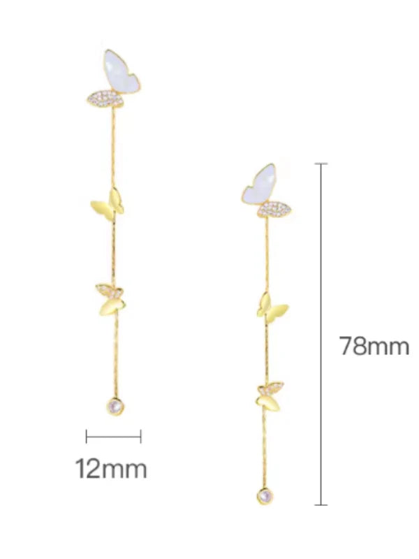 Butterfly Surgical Earrings