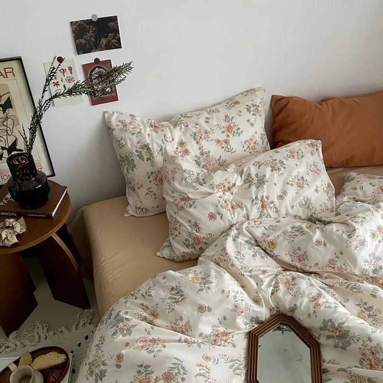 Rustic Floral Serenity Bedspread Set