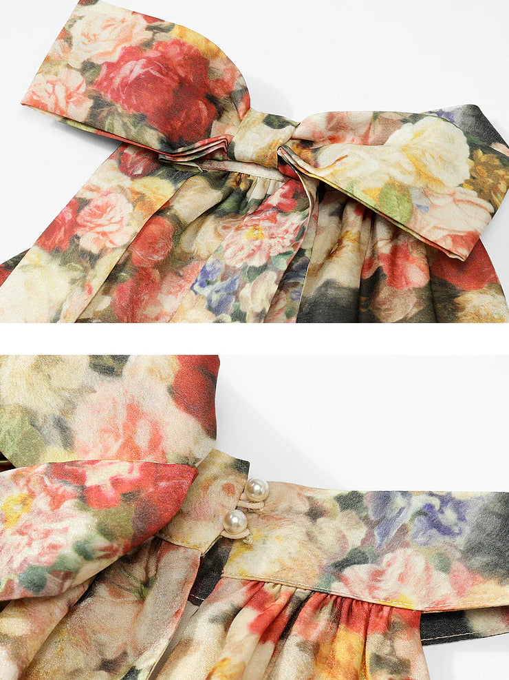 Enchanted Garden Halter Dress