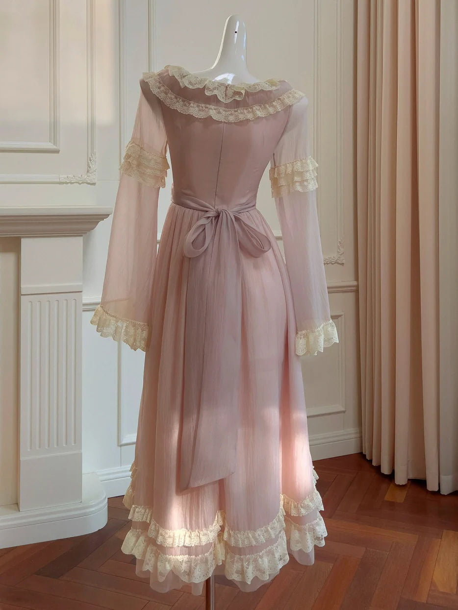 Victorian Rose Lace Princess Dress