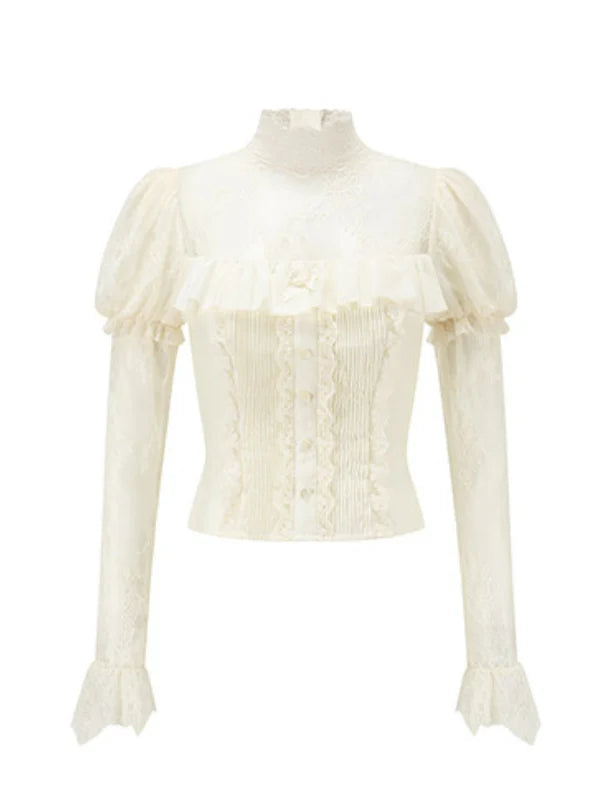 Coquette White Lace Dream Blouse