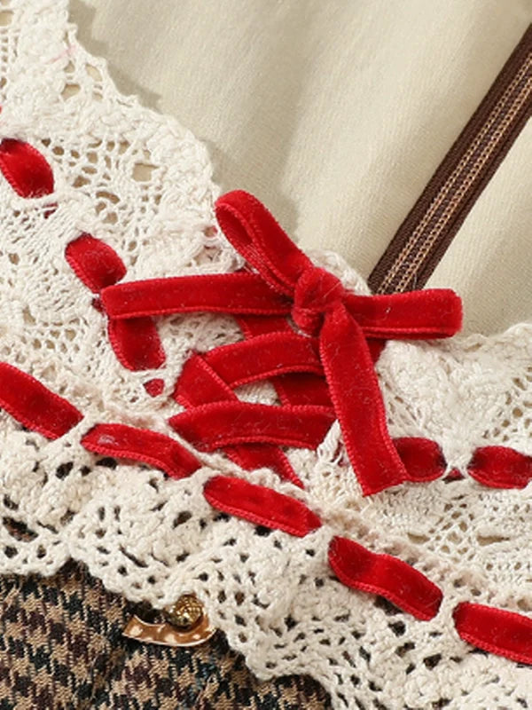 Vintage Lace Elegance Dress