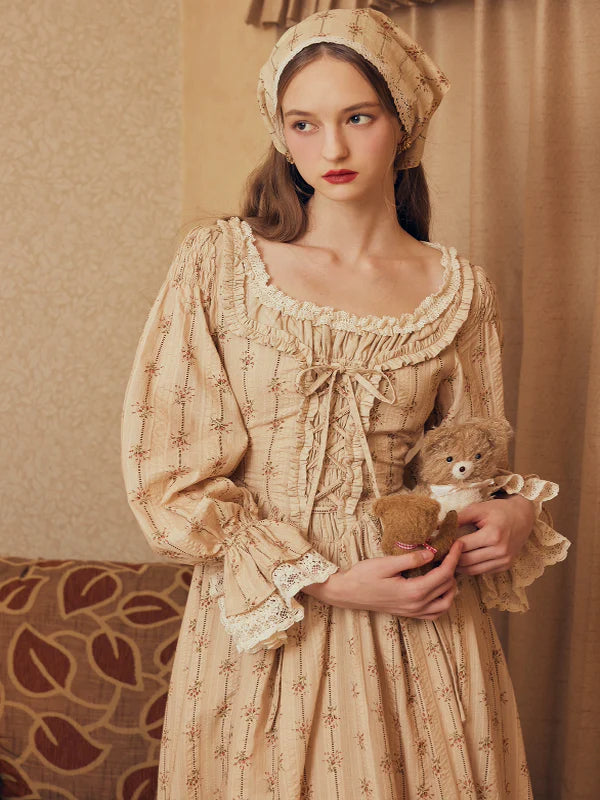 Cottage Charm Floral Dress