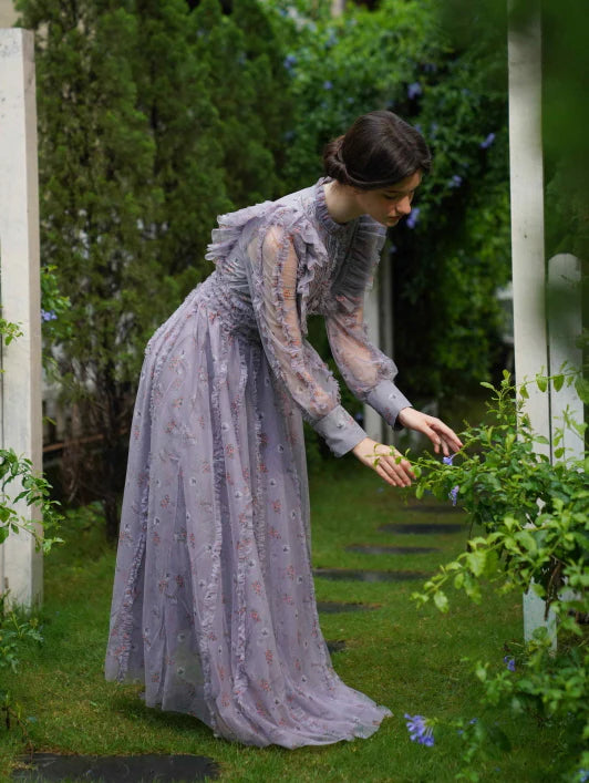 Whispering Garden Fairy Ruffle Dress