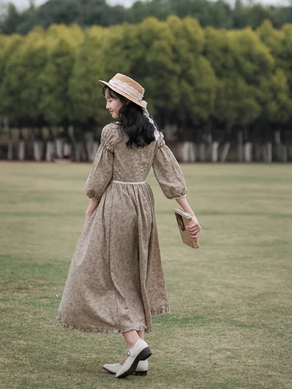 Dreamy Garden Floral Lace Dress