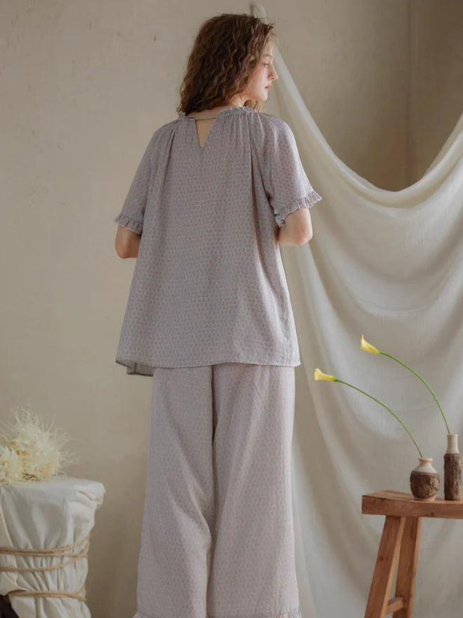 Secret Garden Bloom Pajama Set