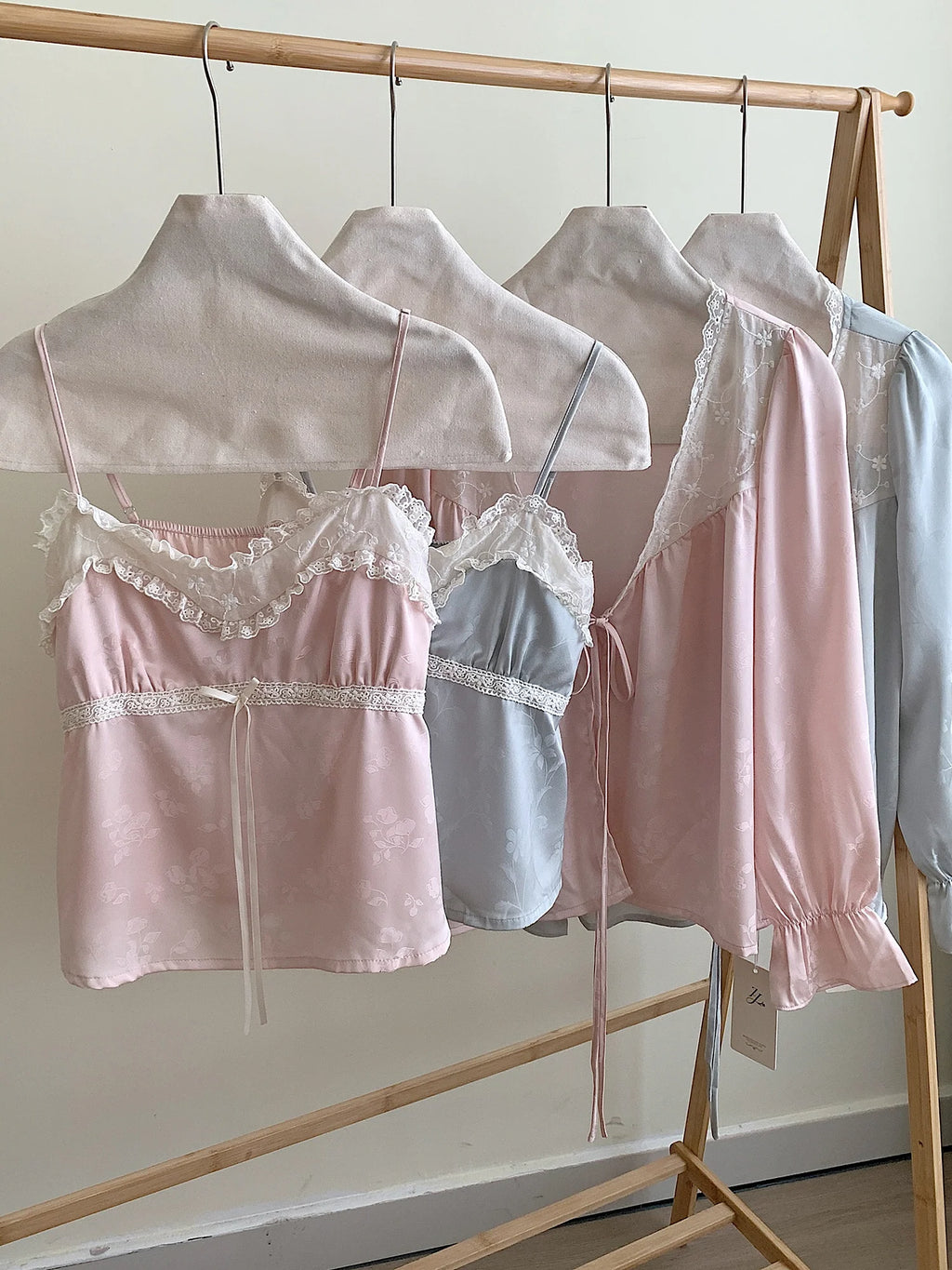 Floral Whisper 3-Piece Pink Loungewear Set