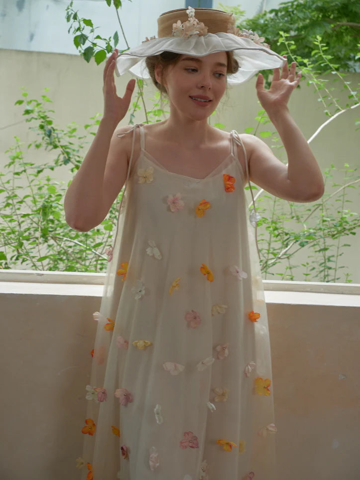 Butterfly Garden Mesh Dress