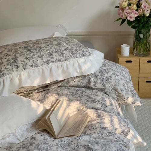 Autumn Blossom Cottagecore Bedding Set