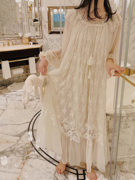 Elizabeth's Royal Lace Nightwear