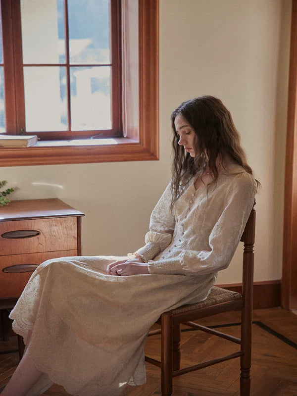 Vintage Blossom Radiance Dress