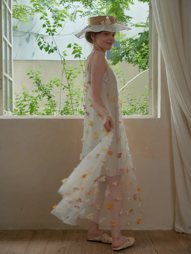 Butterfly Garden Mesh Dress