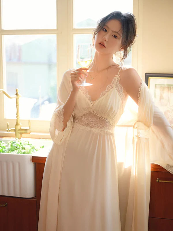 Sunlit Serenity Nightgown Set