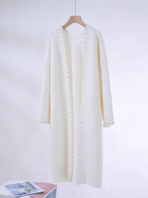 Cozy Cloud Open-Front Longline Cardigan