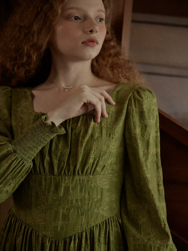 Verdant Enchantment Dress
