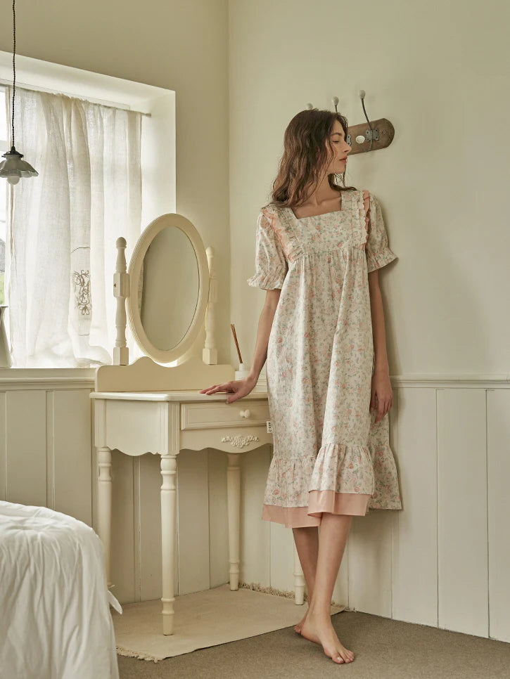 Florence Half-Sleeve Summer Nightwear