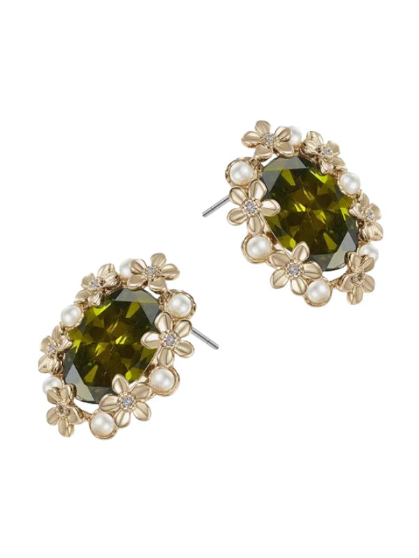 Pearl Flower Serenity Earrings