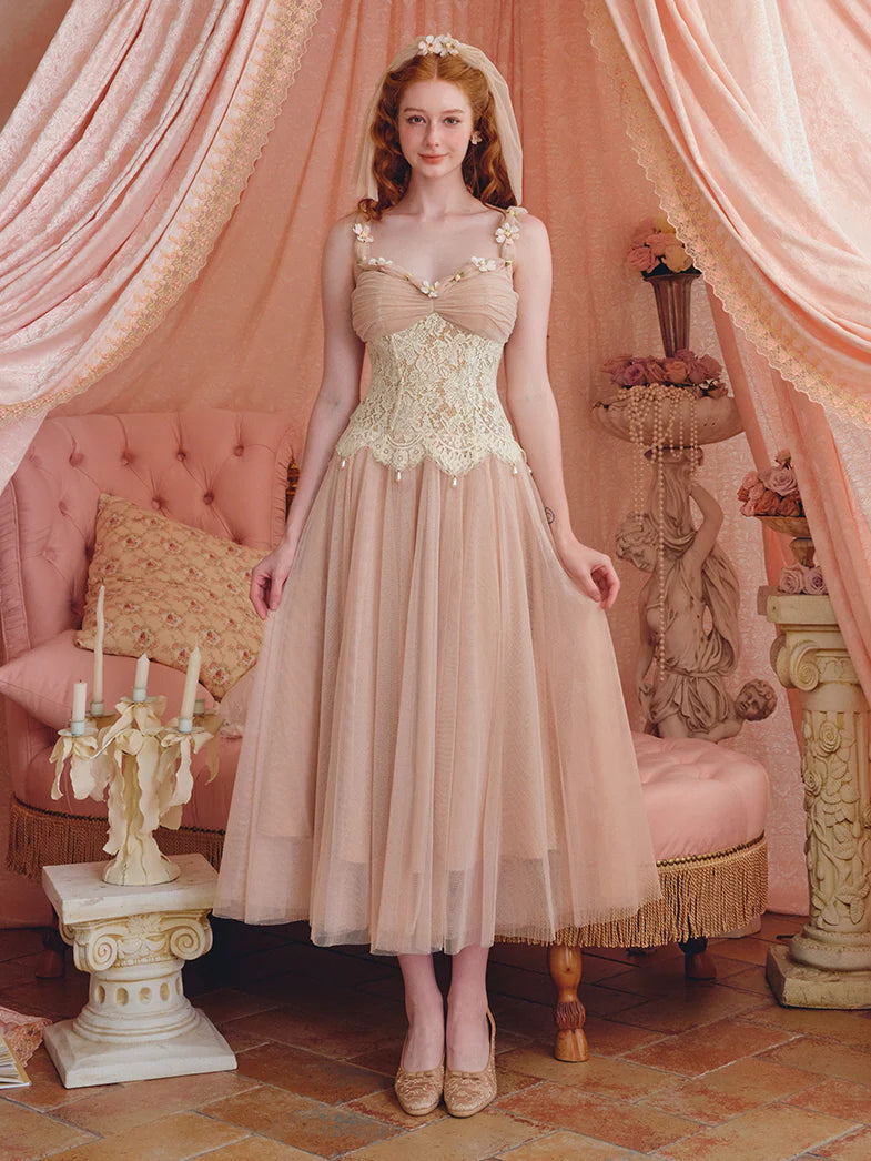 Enchanted Blossom Princess Dress