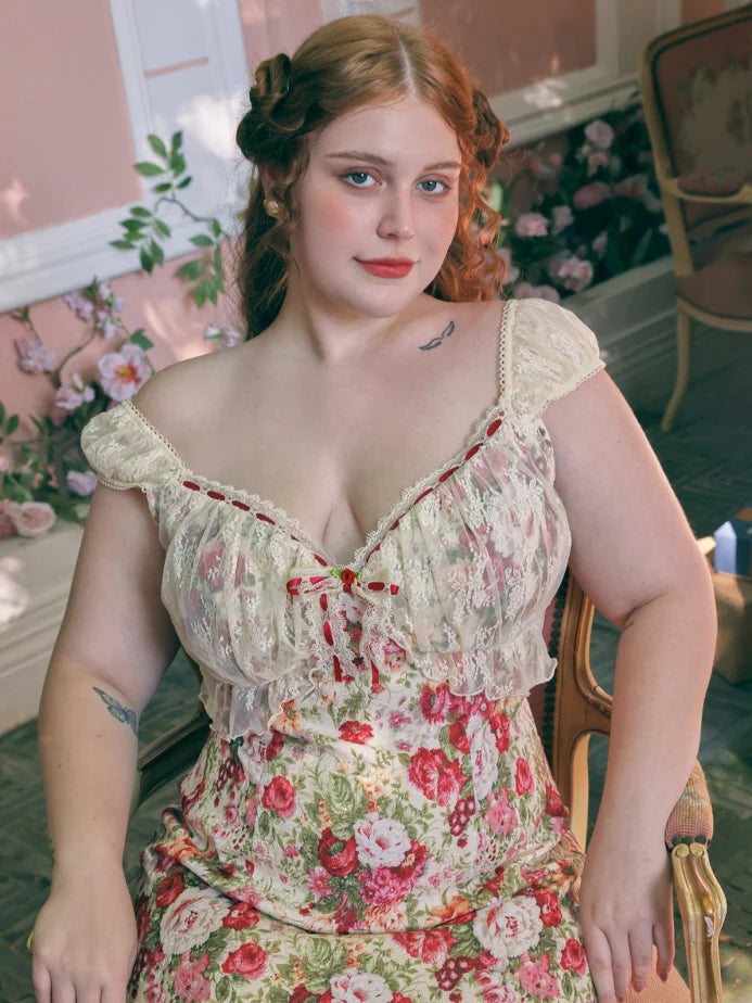 Rose Garden Lace Bloom Dress