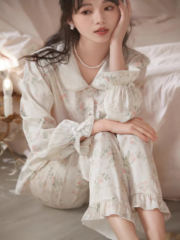 Pink Floral Whisper Sleepwear