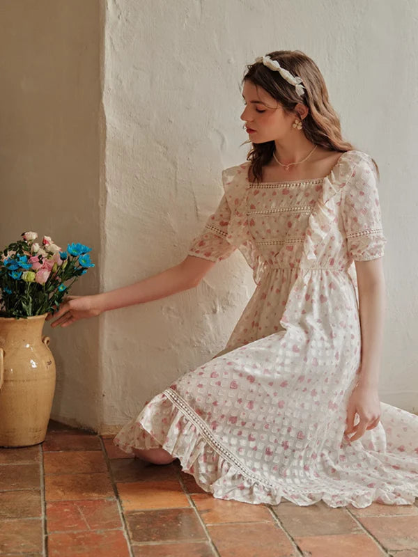 Sweetheart Whispers Chiffon Dress