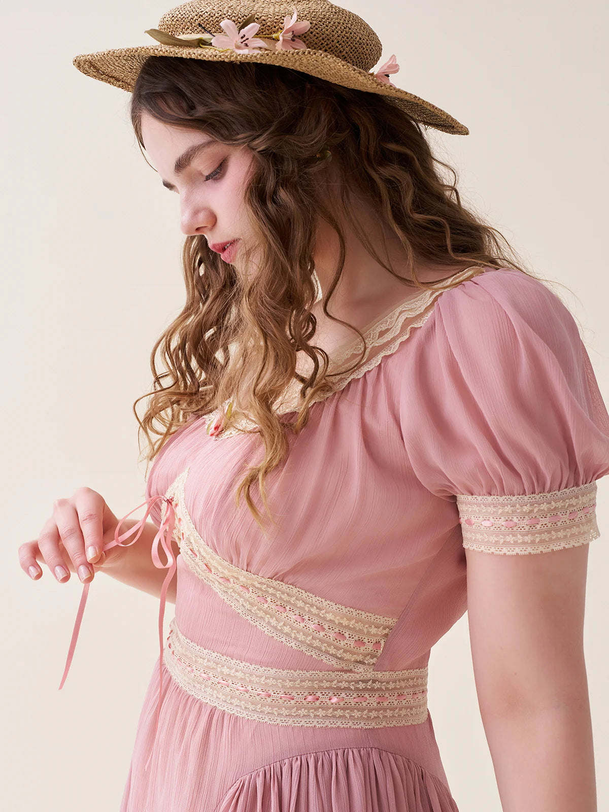 Rosewood Romance Vintage Lace Dress