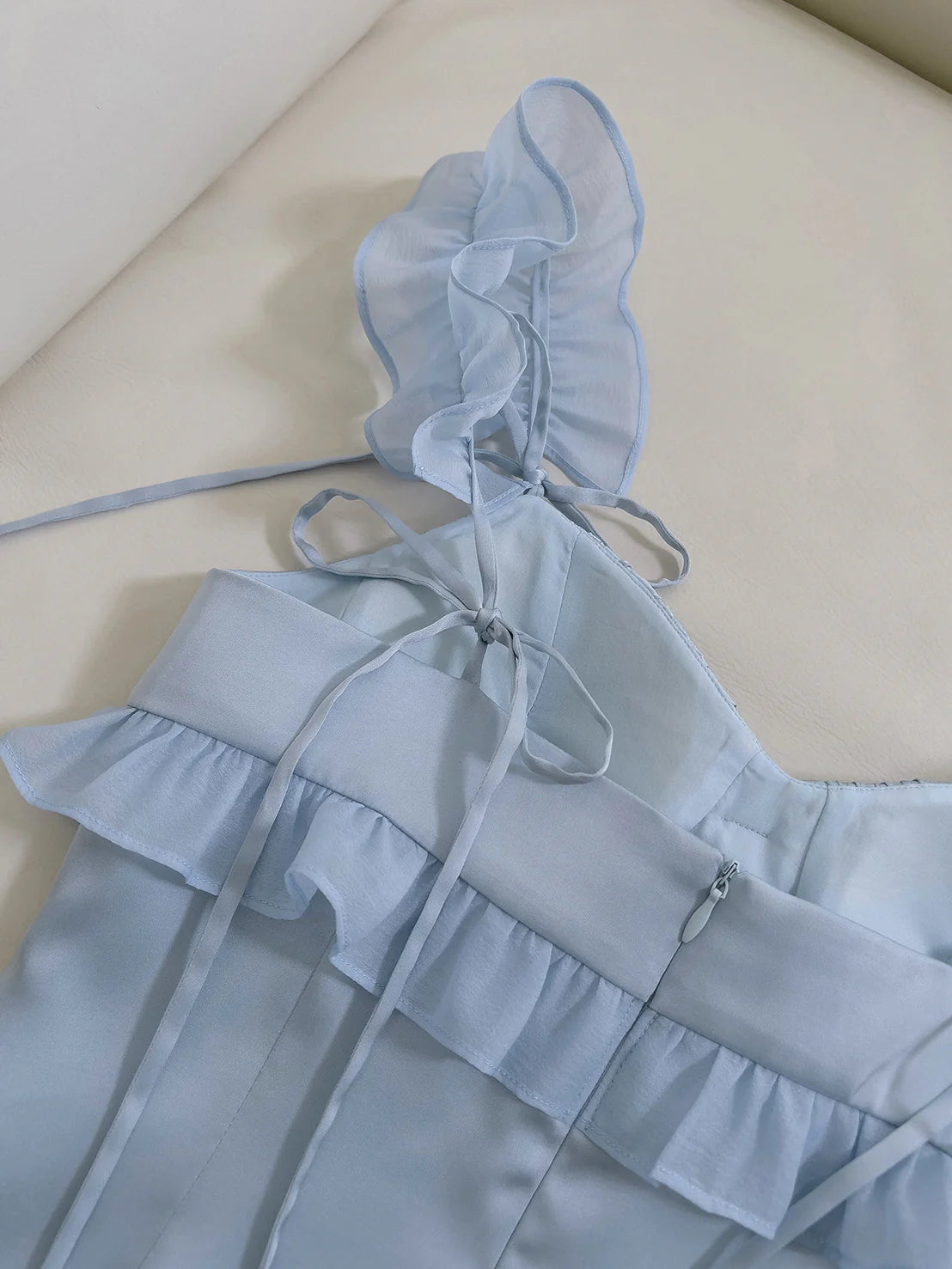 Floral Romance Bowknot Gown