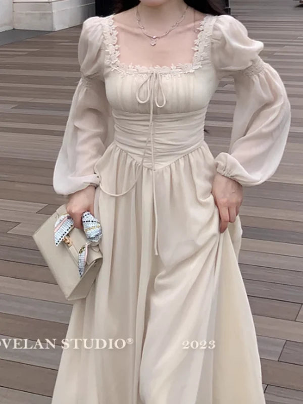 Elegant Floral Whisper Dress