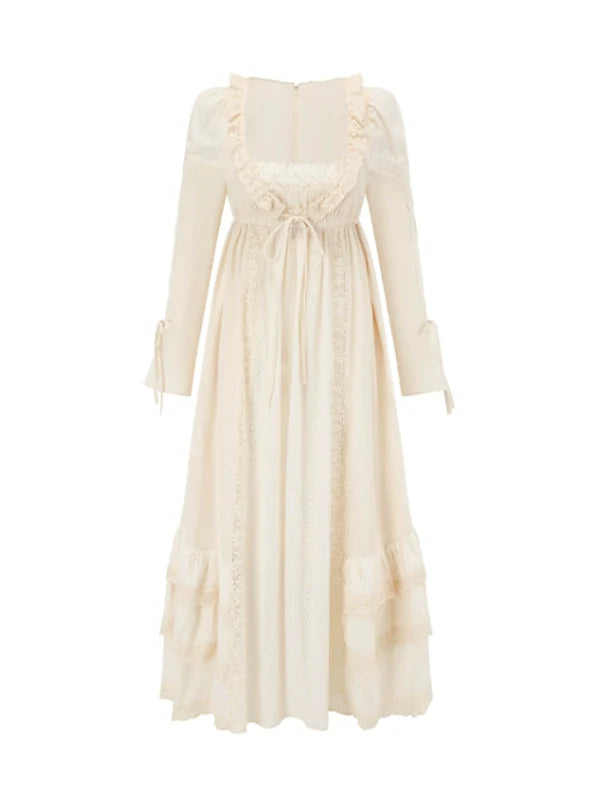 Autumn Lace Elegance Dress