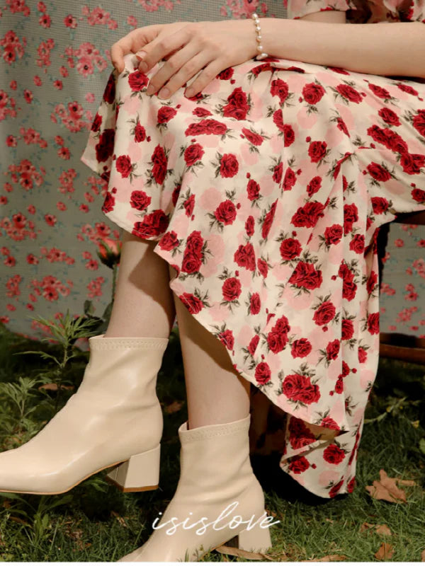 Enchanting Blossom of the Rose Empress Dress