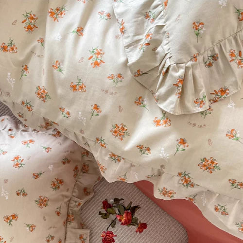Countryside Charm Floral Bedding Set
