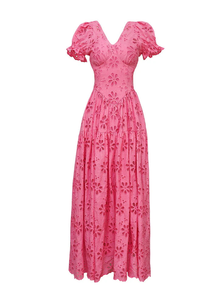 Lily's Pink Garden Dress