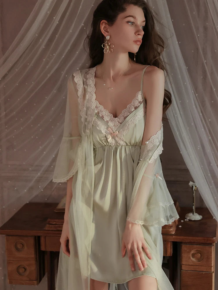 Sophia's Royal Lace Nightdress