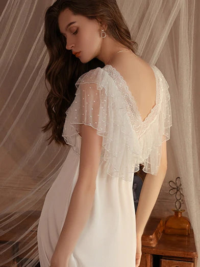 Ava's Enchanted Blossom Nightdress