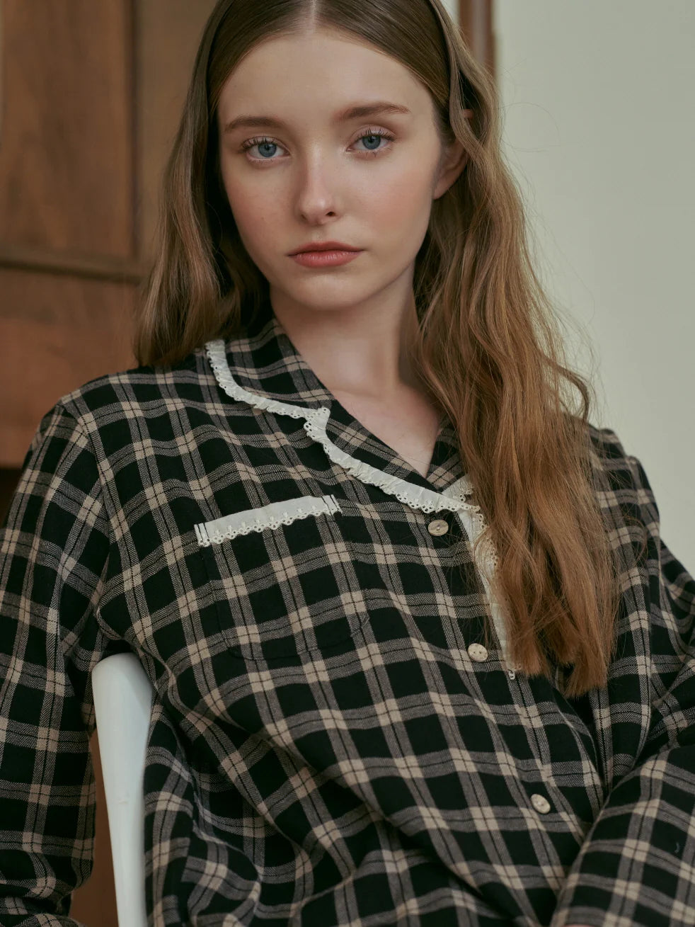 Midnight Library Ruffle Pajama Set