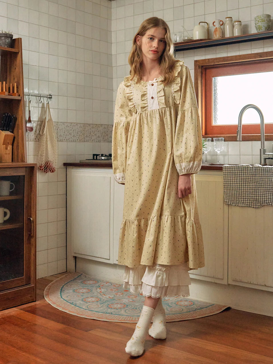 Vintage Cottage Bloom Nightgown