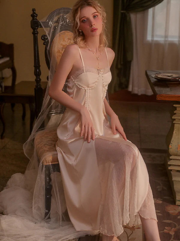 Aurora's Princess-Style Pink Nightwear