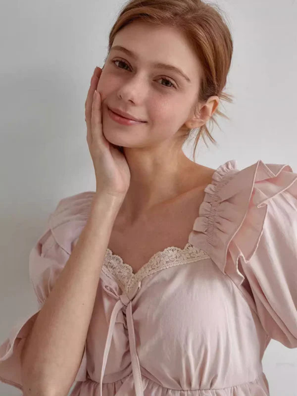 Pink Dream Ruffle Sleepwear