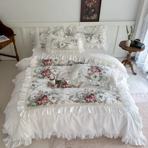 Royal Rose Cotton Bedding Set