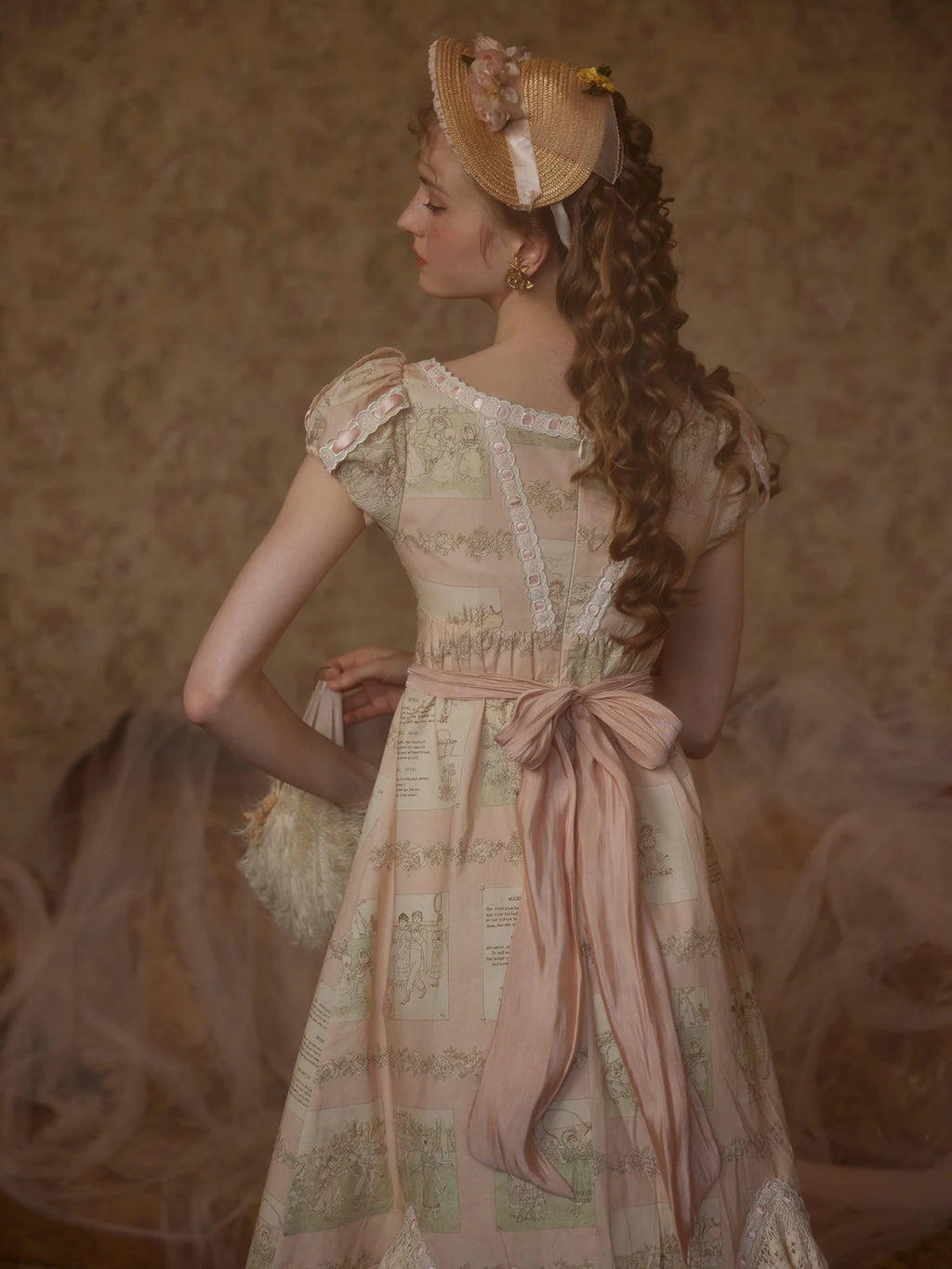 Blush Storybook Lace Dress