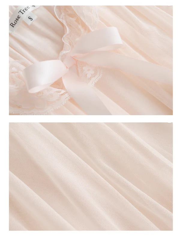 Ethereal Lace Romance Nightgown