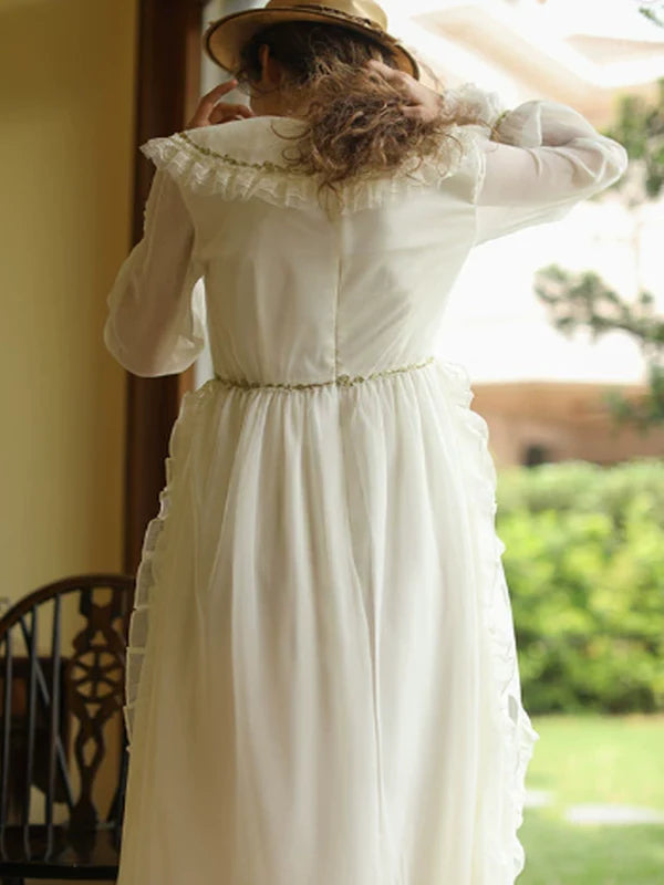 Fairy's Gold Embroidery Dress