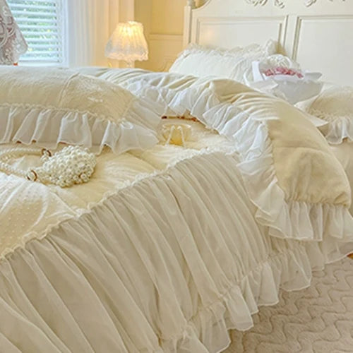 Parisian Yellow Floral Bedding Set