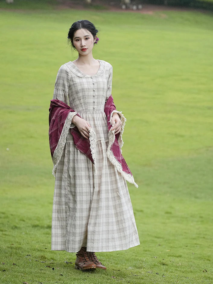 Amelia's Cottage Checked Dress
