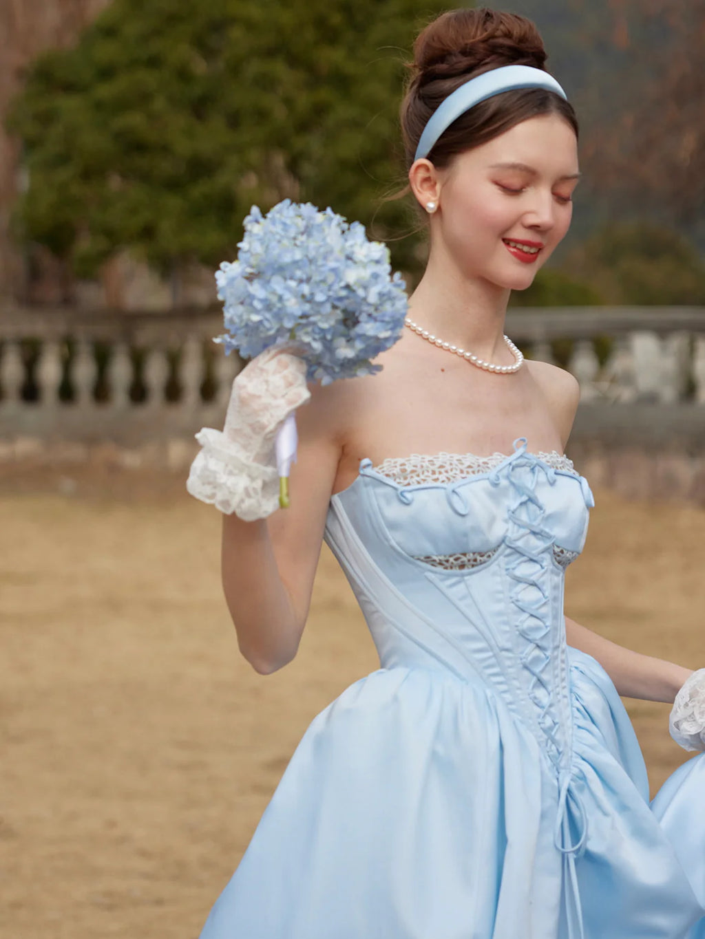 Cinderella Waltz Lace-Up Dress