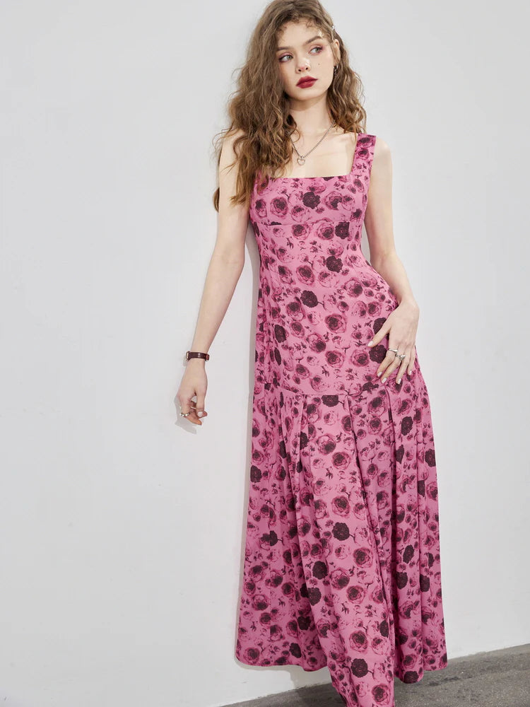 Dusty Rose Vintage Bloom Dress