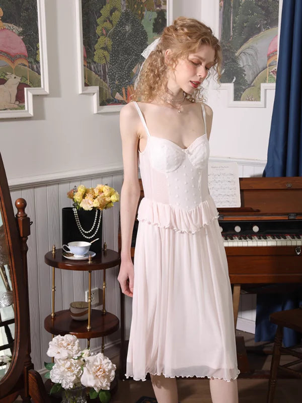 Light Pink Princess Frill Loungewear