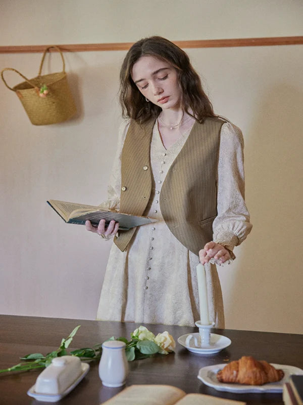 Vintage Blossom Radiance Dress