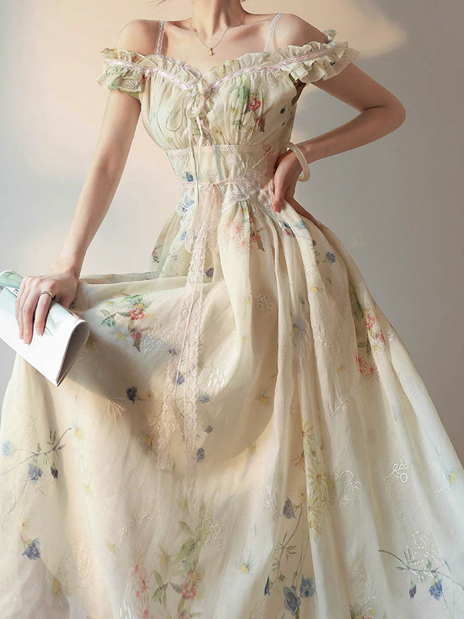 Sophia's Blooming Fairy Tale Dress